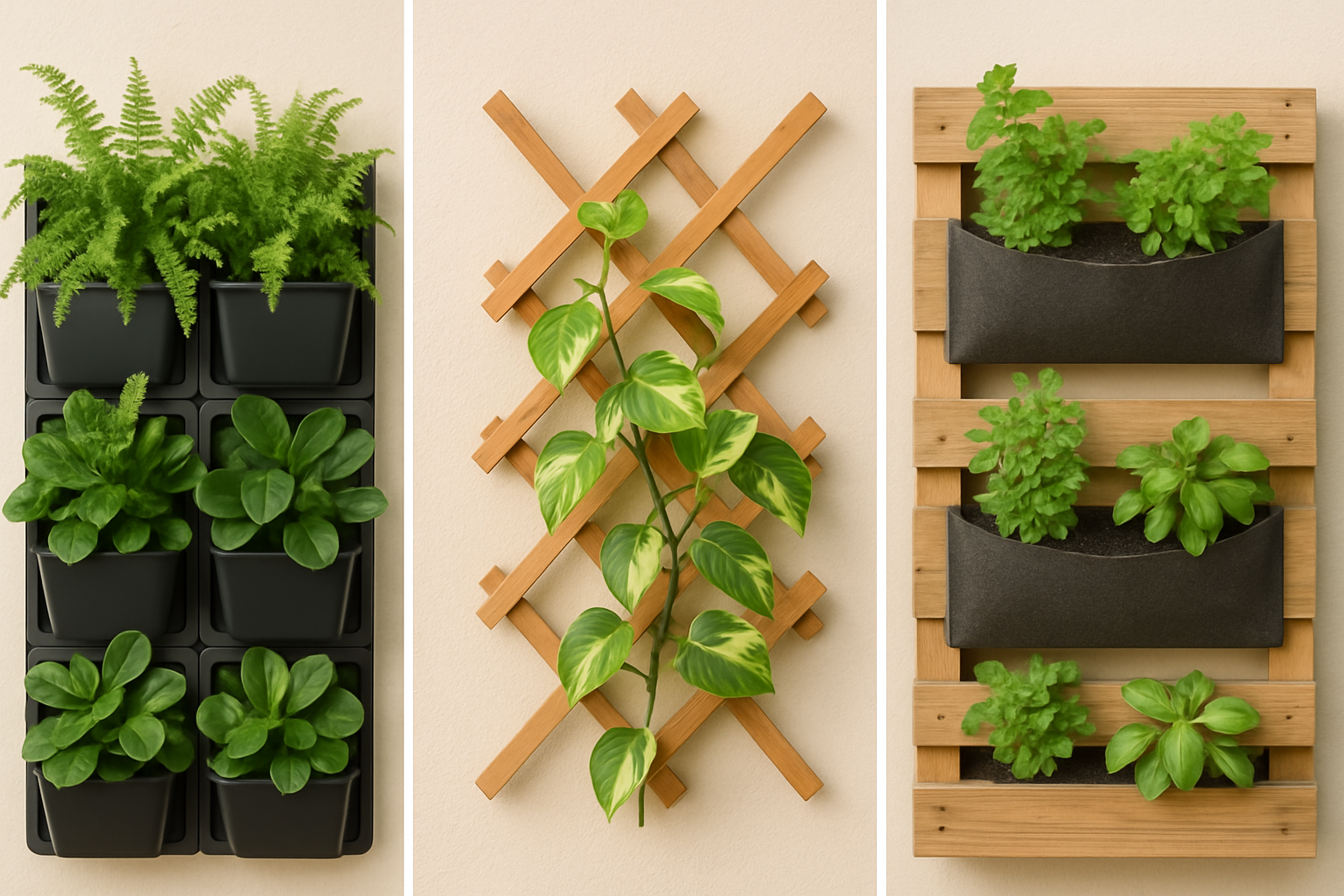 Jardim Vertical 2025: A Solução Verde Definitiva para Pequenos Espaços (Guia Completo)