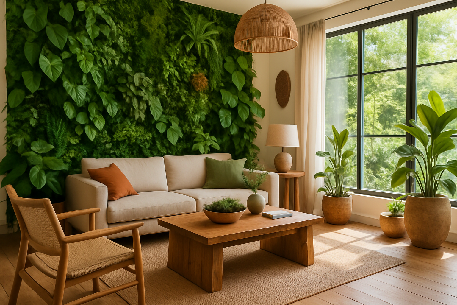 Design Biofílico: Como Conectar sua Casa com a Natureza em 2025 | Guia Completo