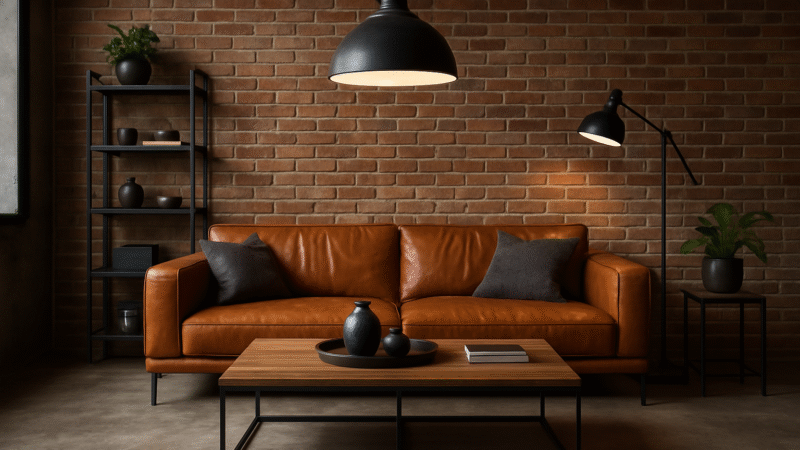 Industrial Chic 2025: Guia Completo para Decorar com Tijolinho, Cimento Queimado e Metal com Elegância
