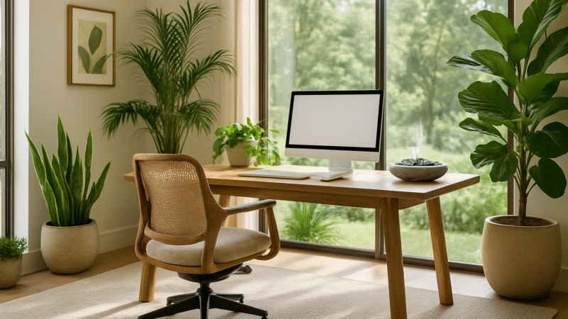Decoração Biofílica 2025: Guia Completo para Integrar a Natureza ao Design de Interiores