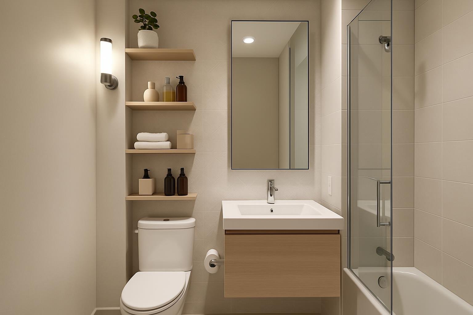 Banheiro Pequeno, GRANDES Ideias: Decoração e Estilo para Espaços Compactos