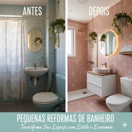 Pequenas Reformas de Banheiro: Transforme Seu Espaço com Estilo e Economia