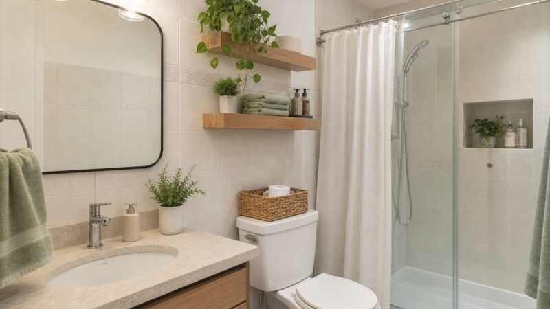 Banheiro com toque de hotel: detalhes simples que deixam a rotina mais gostosa